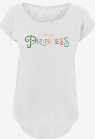 Maglietta 'Disney Girls' di F4NT4STIC in bianco: frontale