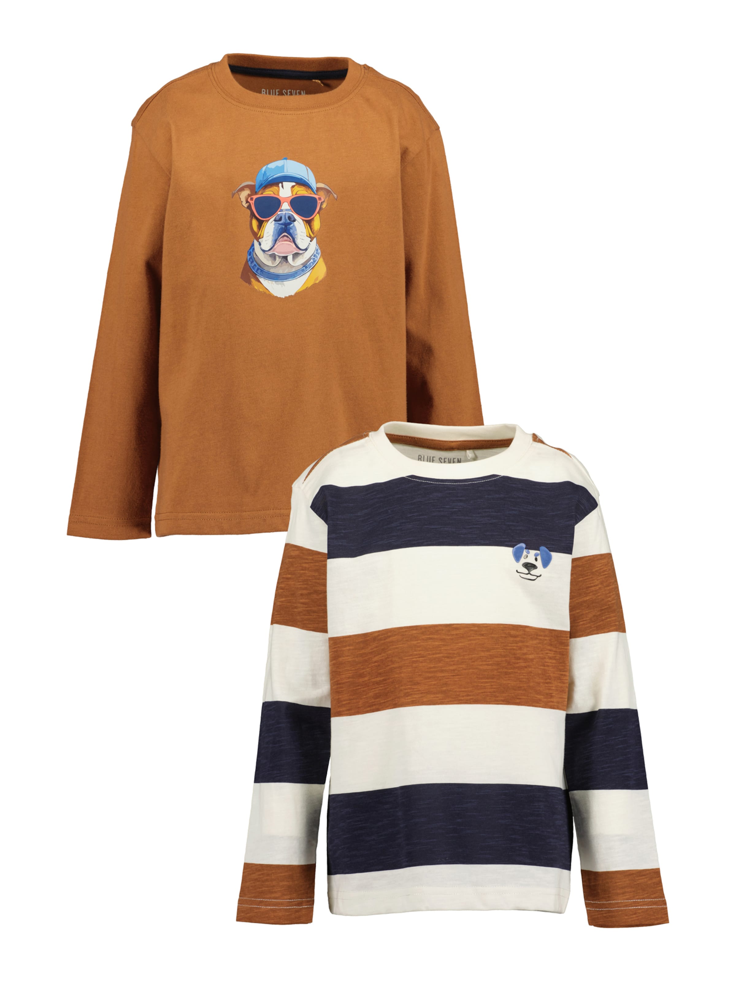 BLUE SEVEN Shirt in Brown: front