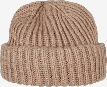 Karl Kani Beanie in Beige: front