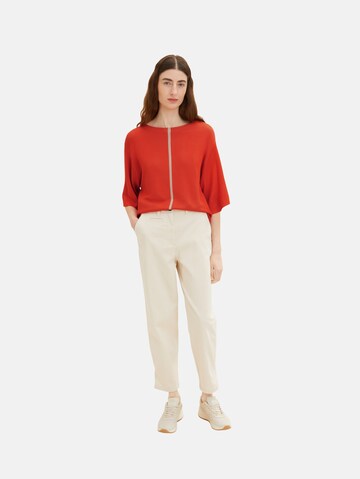 TOM TAILOR Pullover in Rot