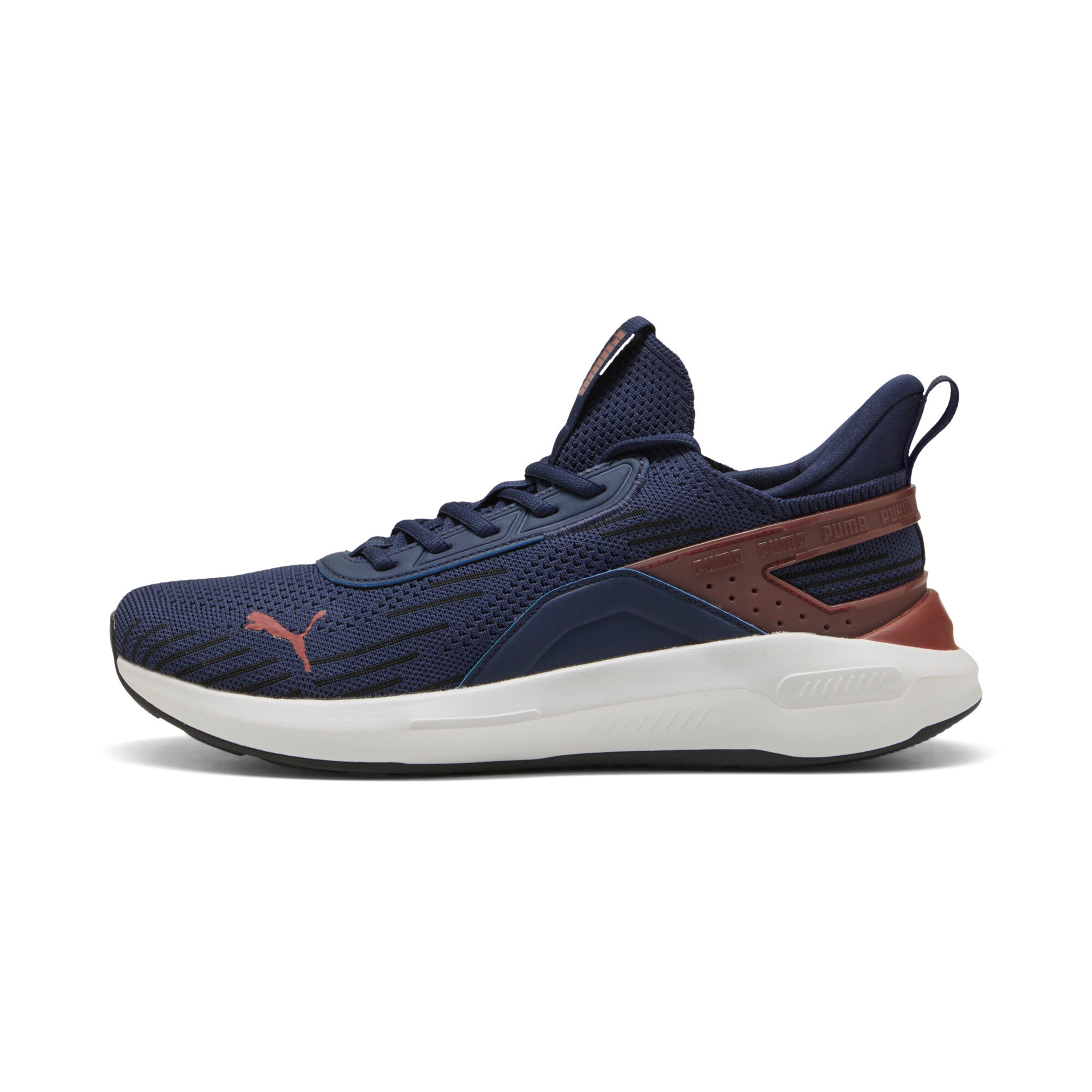 PUMA Running Shoes in Navy / Cognac, Item view