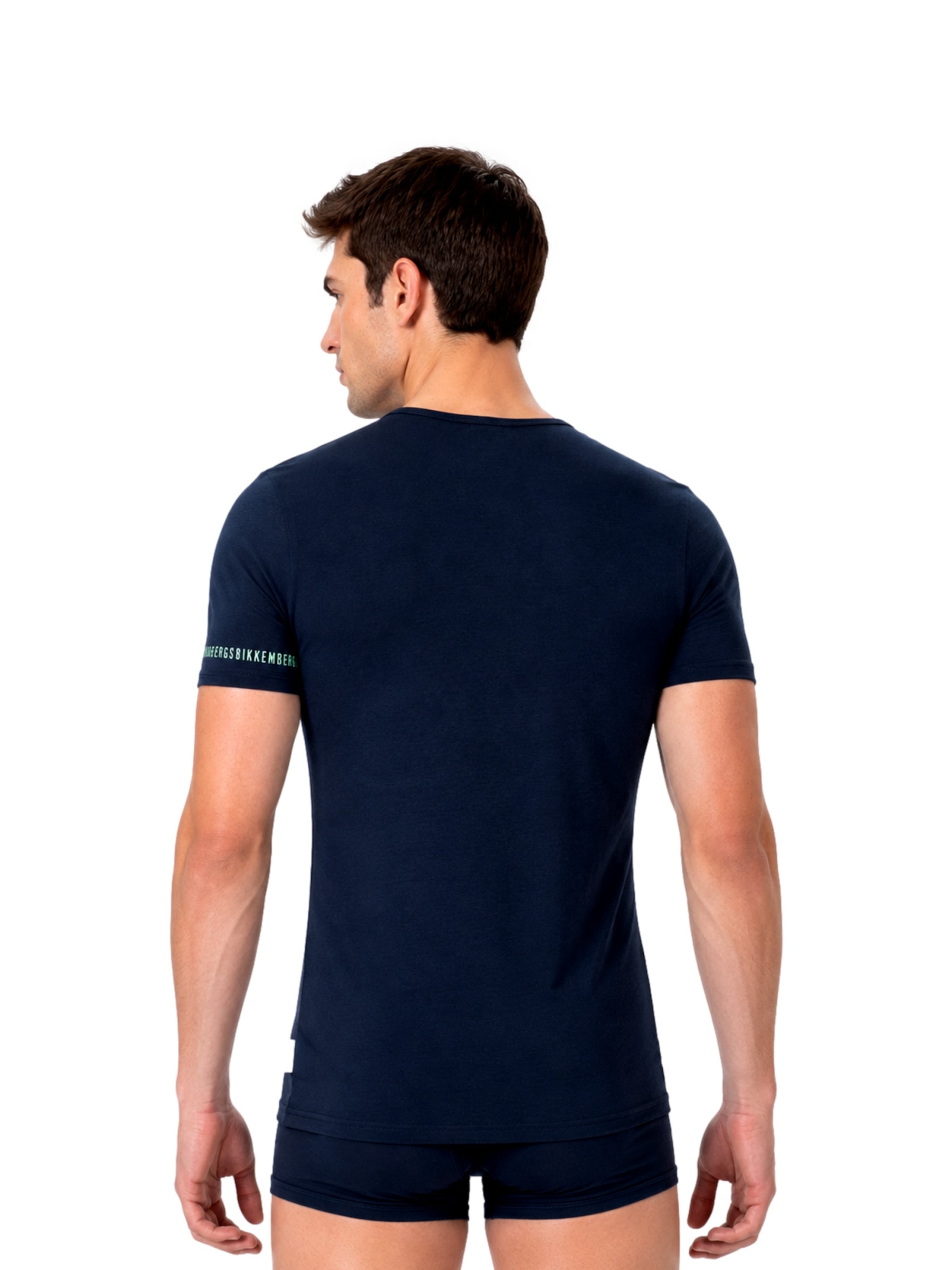 BIKKEMBERGS Onderhemd in Blauw