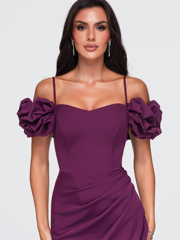 Ombre Evening dress in Purple