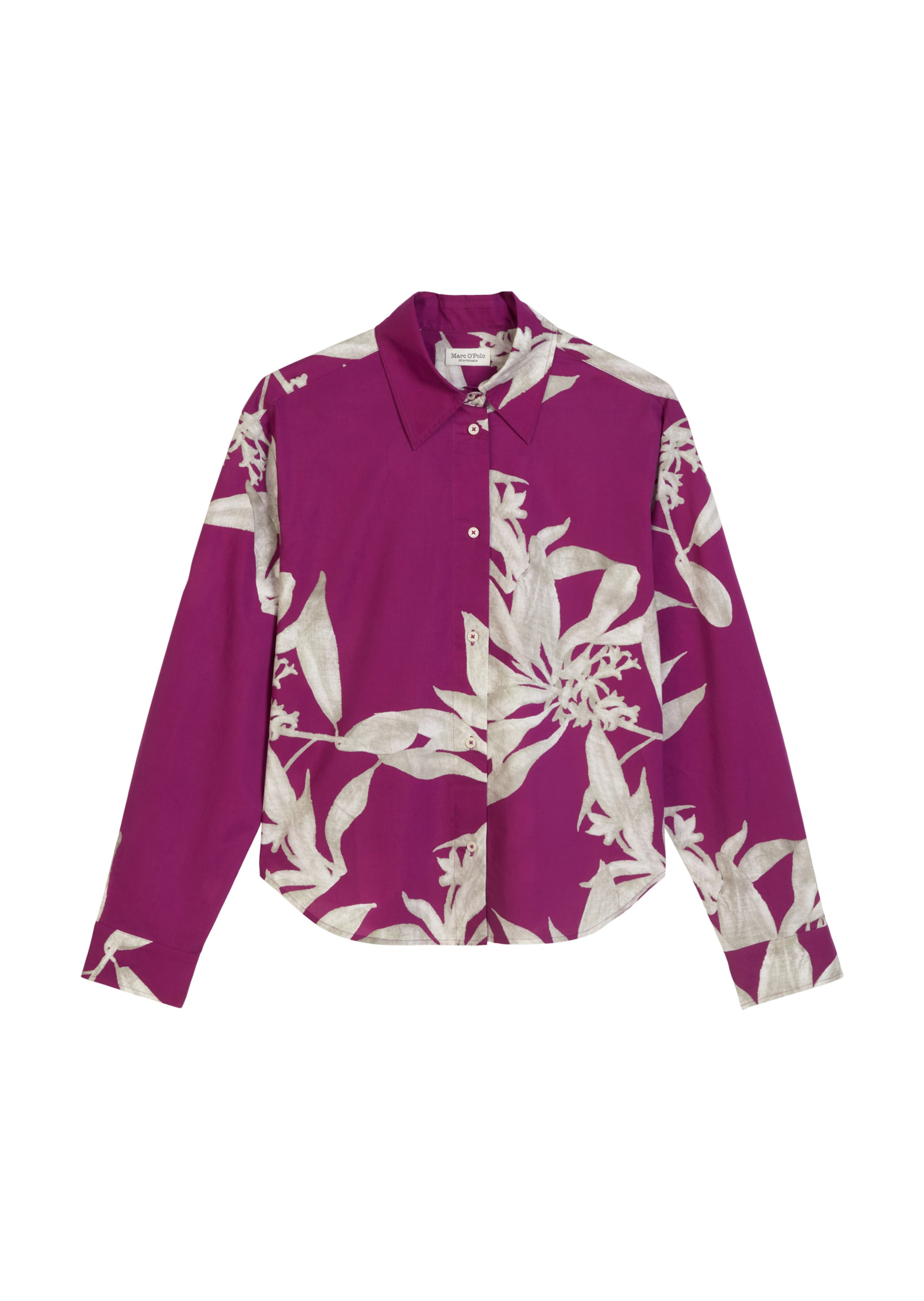 Marc O'Polo Bluse in Lila: Vorderseite