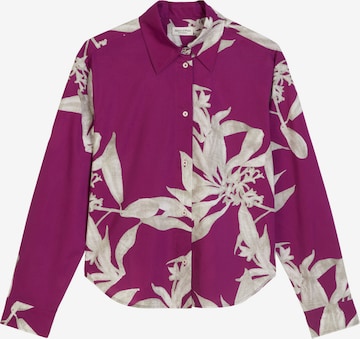 Marc O'Polo Bluse in Lila: Vorderseite