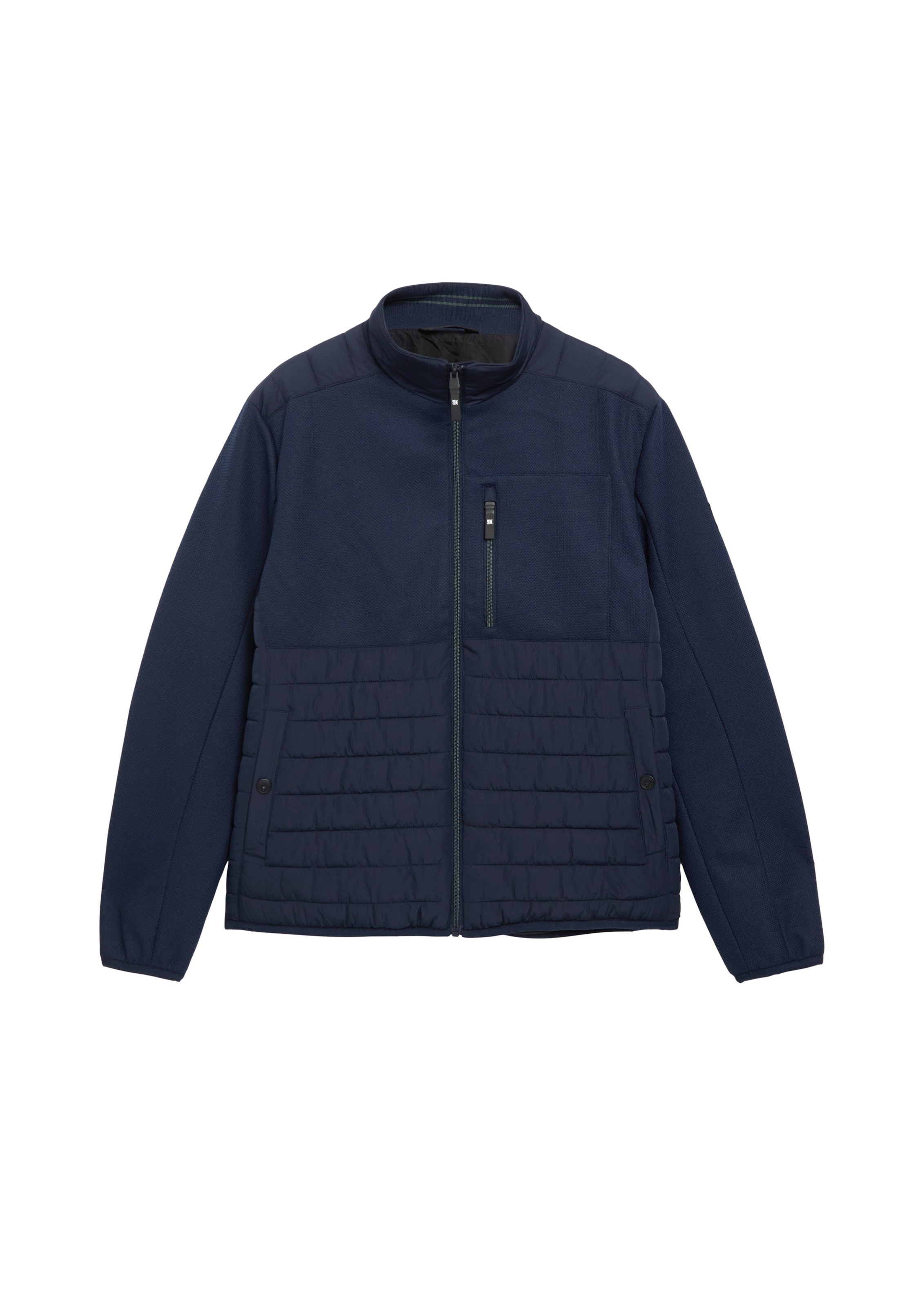 s.Oliver Jacke in Blau: Vorderseite