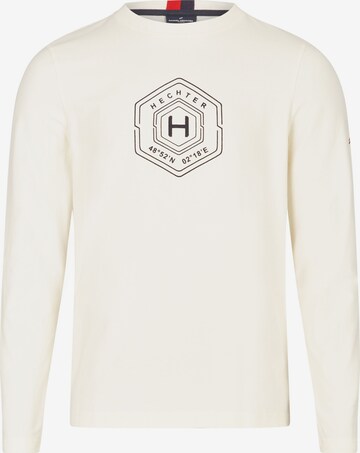 Sweat-shirt HECHTER PARIS en blanc : devant