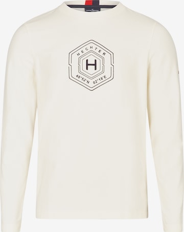 Sweat-shirt HECHTER PARIS en blanc : devant