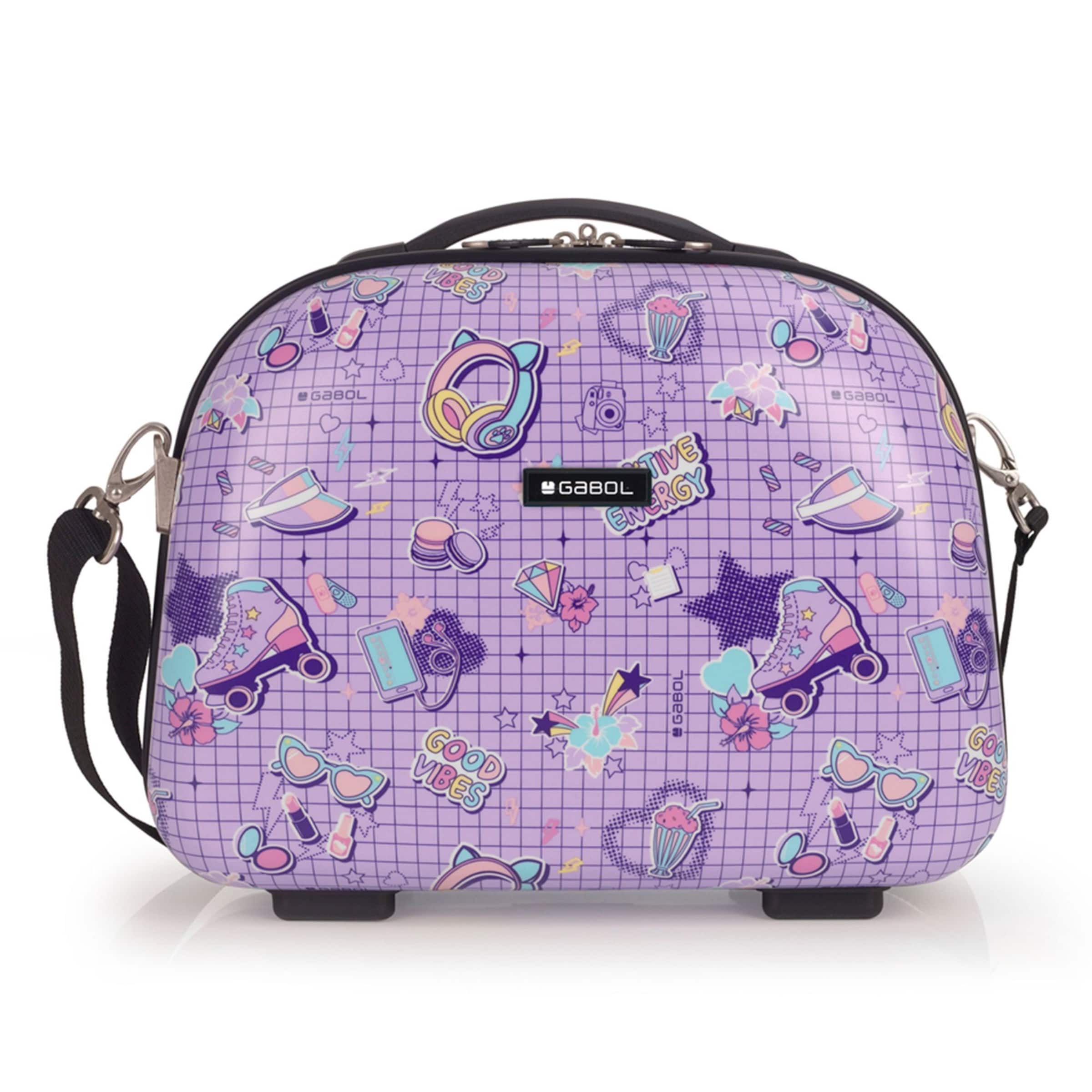 Gabol Kosmetiktasche 'Funny' in Lila: Vorderseite