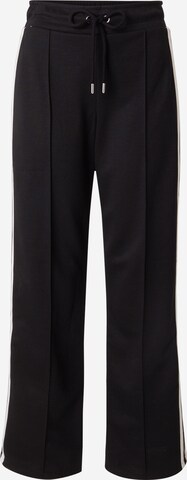 Wide leg Pantaloni di River Island in nero: frontale