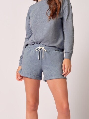 Skiny Pyjamabroek in Blauw