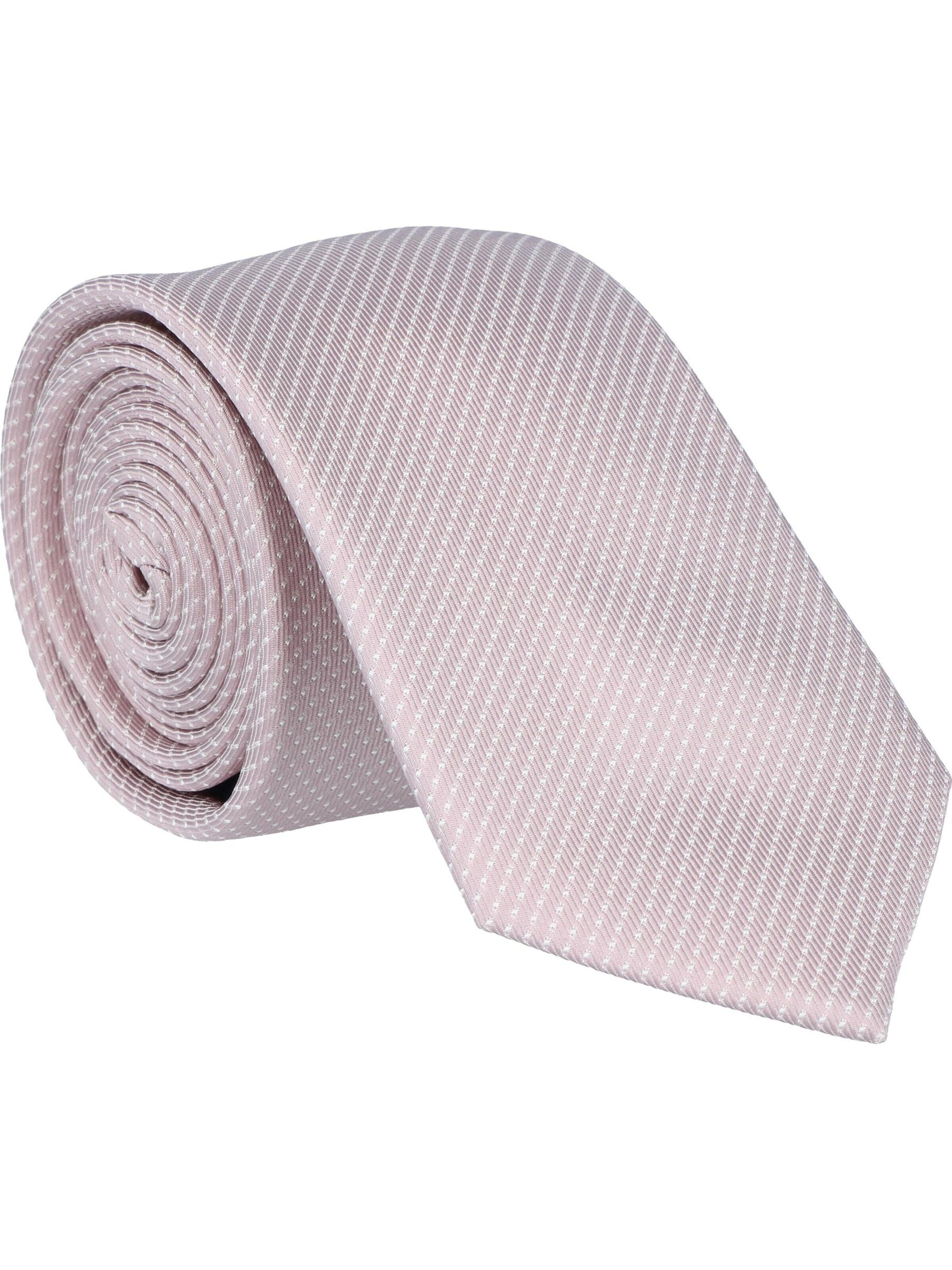 WILLEN Tie 'Tupfen' in Pink: front