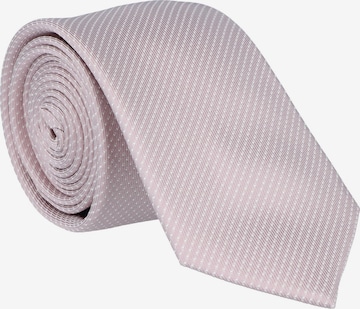WILLEN Krawatte 'Tupfen' in Pink: Vorderseite
