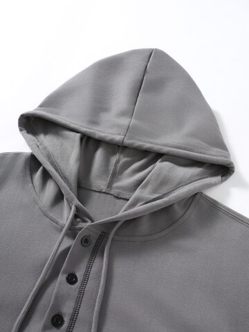 YOUTHUP Athletic Sweatshirt in Grey