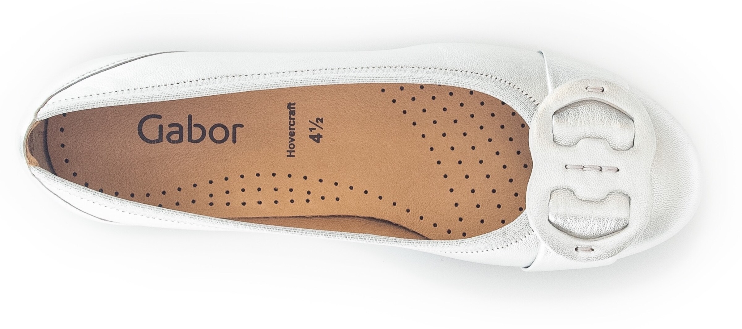 GABOR Ballerina in Silber