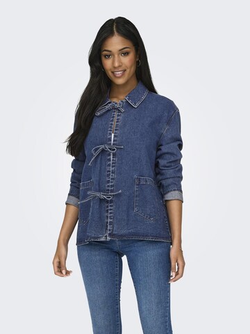Veste mi-saison 'ONLTHILLE' ONLY en bleu : devant