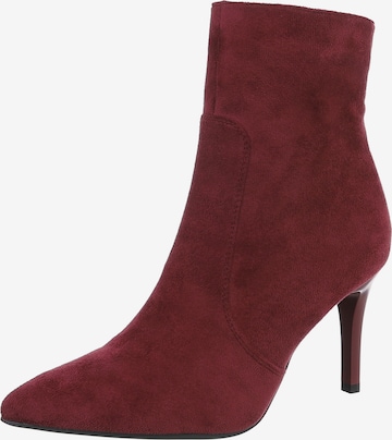 Ital-Design Ankle Boots in Red: front