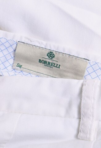 LUIGI BORRELLI NAPOLI Pants in 38 in White