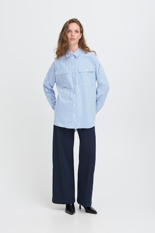ICHI - Blusa 'KATJA' em azul