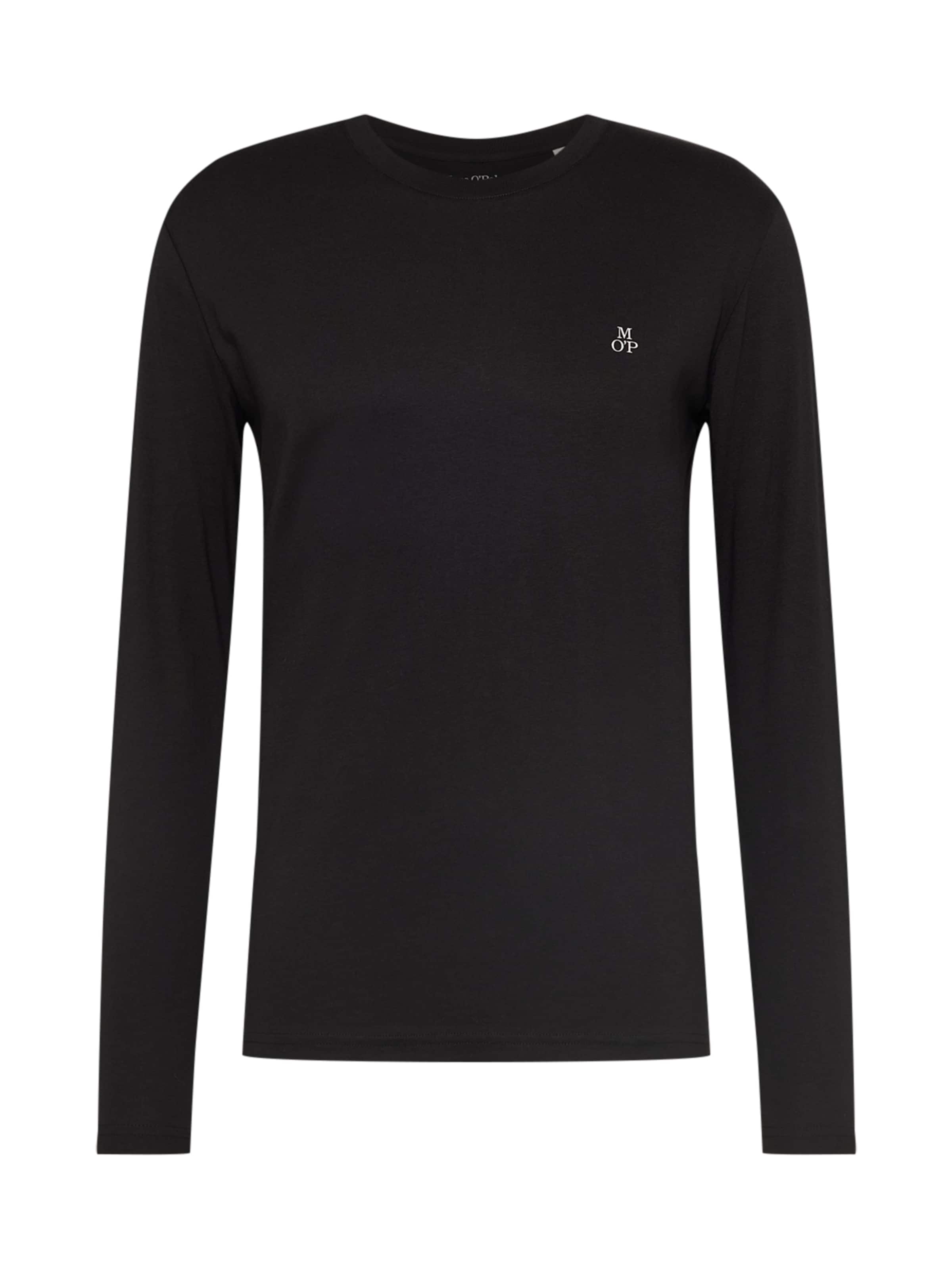 Marc O'Polo Μπλουζάκι σε μαύρο: μπροστά