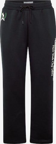 Regular Pantalon Abercrombie & Fitch en noir : devant