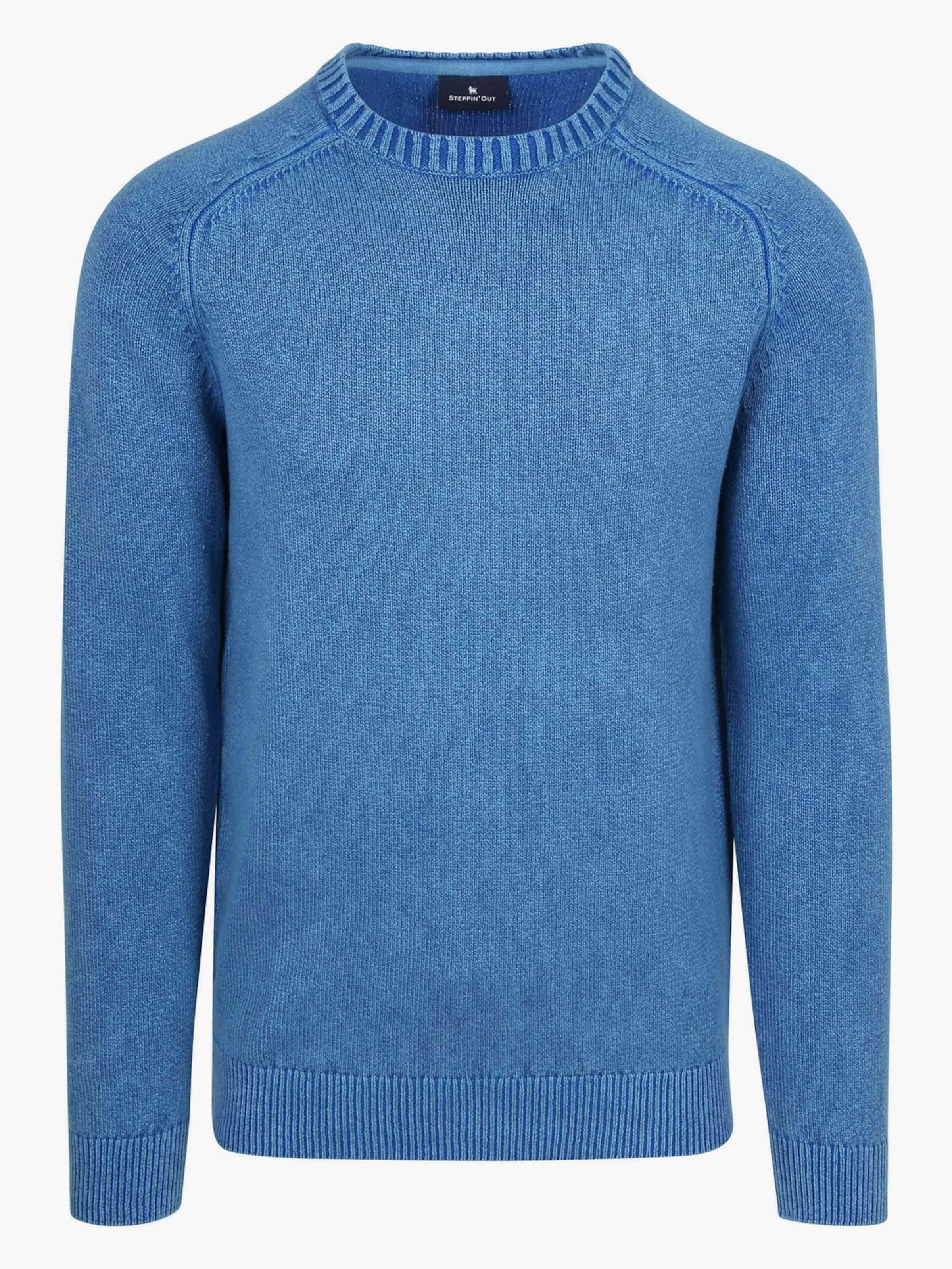 Steppin' out Pullover‌‌‌‌‌‌‌‌‌ in Blau: Vorderseite