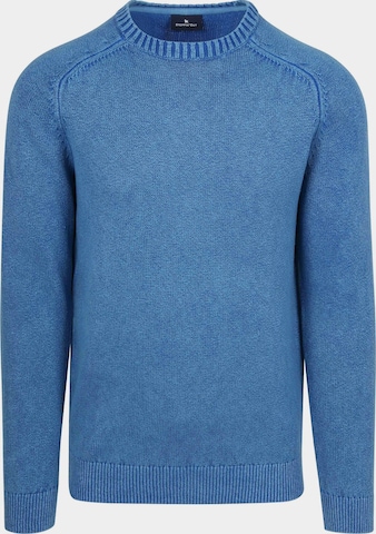 Steppin' out Pullover in Blau: Vorderseite