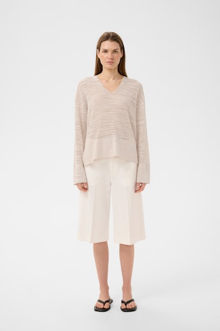 InWear Sweter 'NitaiIW' w kolorze beżowy
