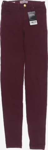 Tally Weijl Jeans in 25-26 in Red: front