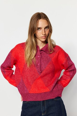 Trendyol Trui in Roze: voorkant