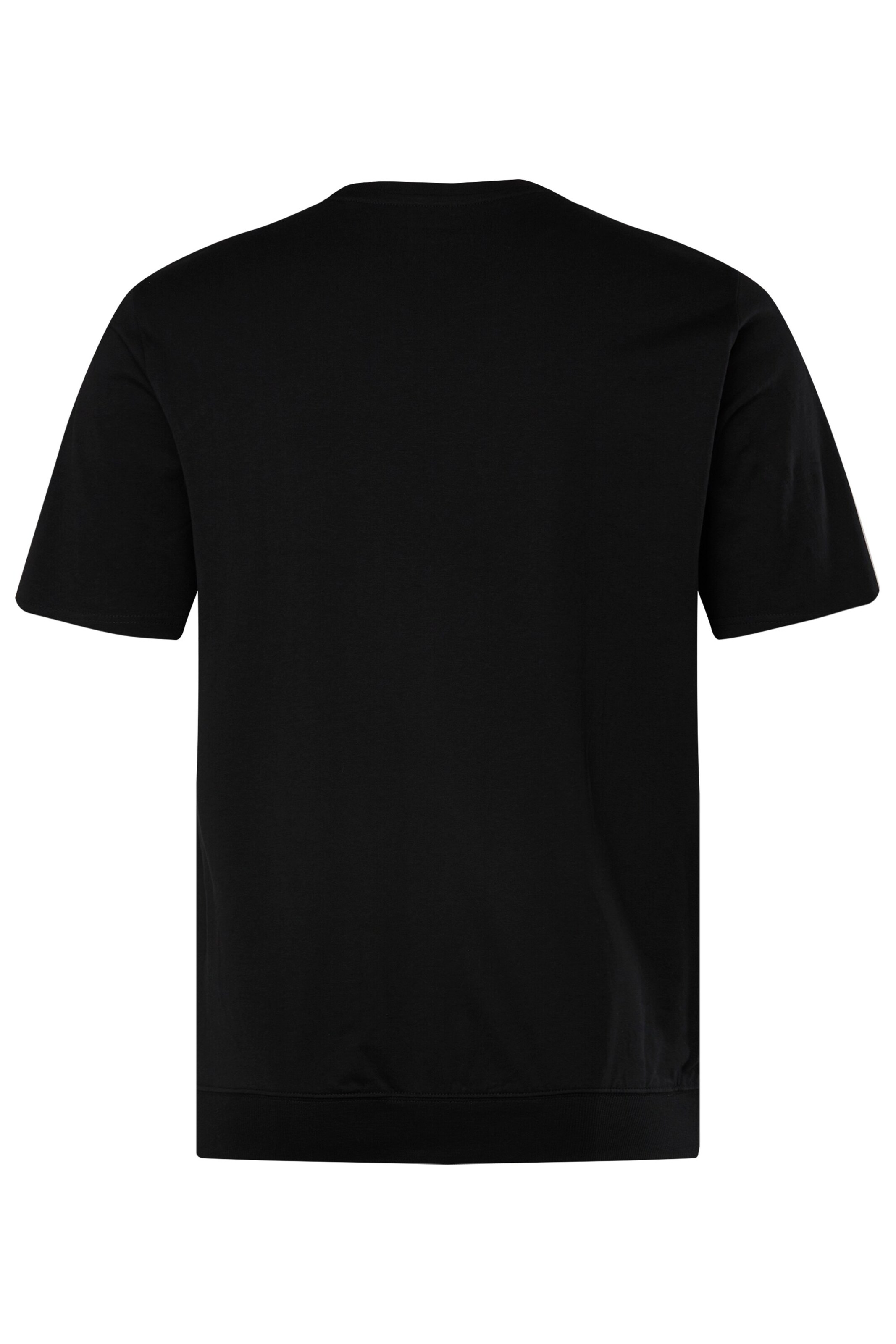 Men Plus Shirt in Black