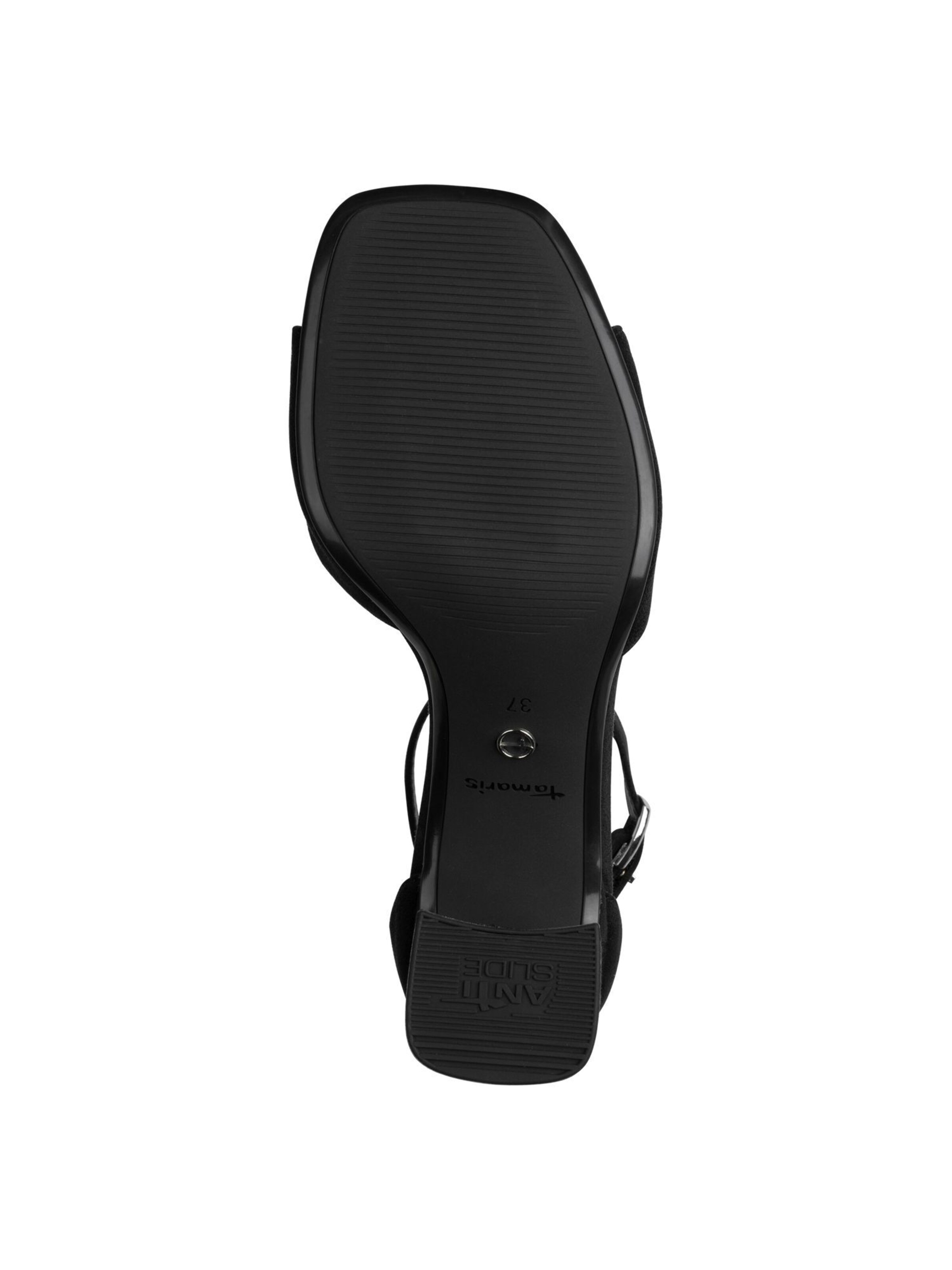 Tamaris - Sandalias con hebilla en negro