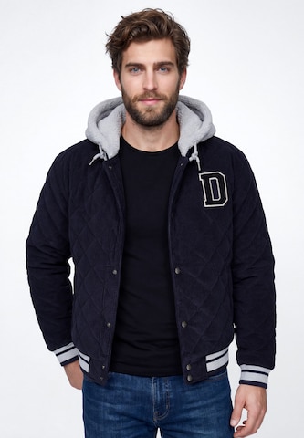 DreiMaster Vintage Winter jacket in Blue: front