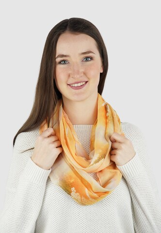 HARPA Tube Scarf 'DANA' in Yellow: front