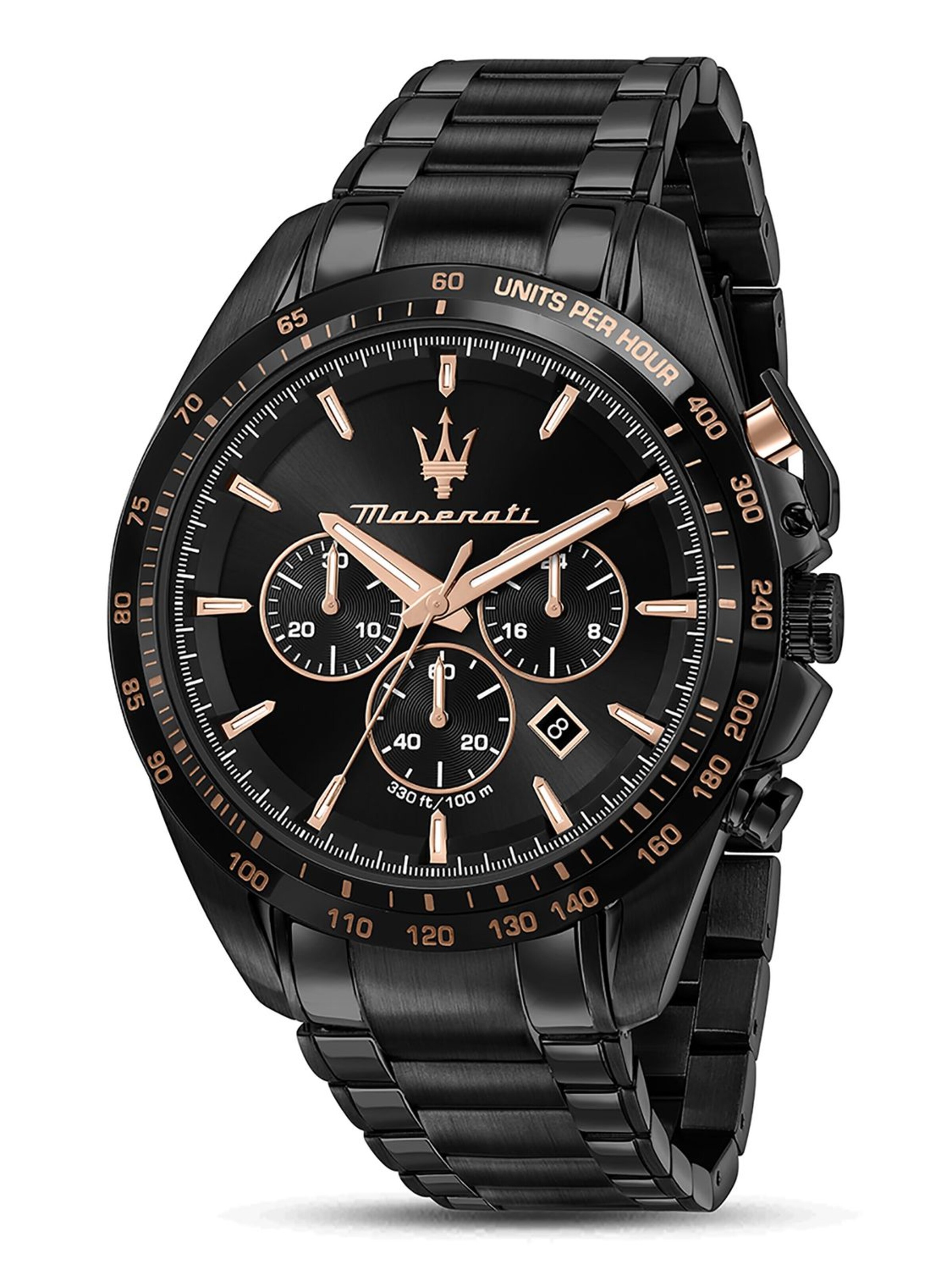 Maserati Analoog horloge in Zwart