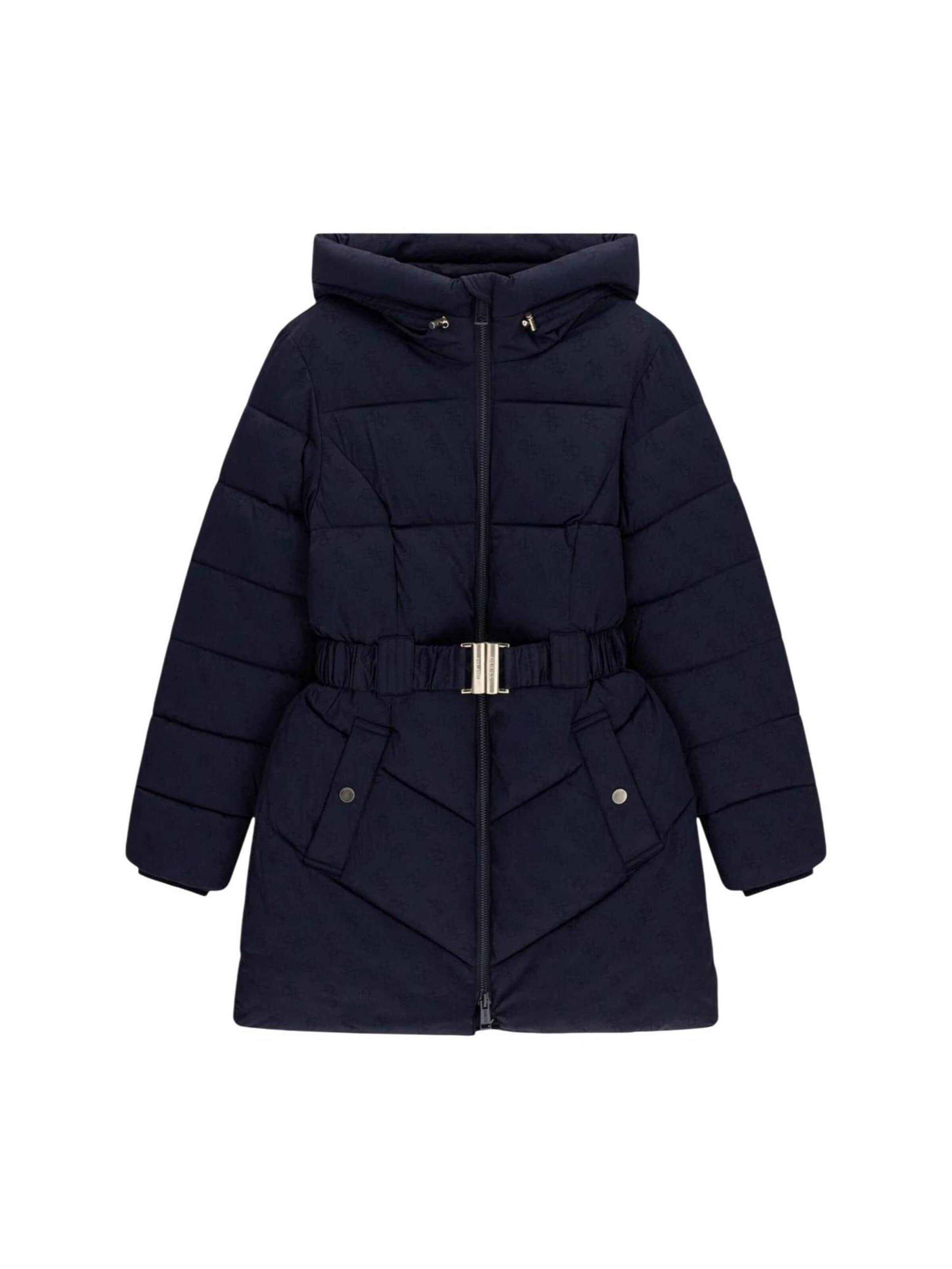 GUESS - Chaqueta de invierno 'NEW IMMA LOGO MIDI P W6BL50 W4144' en azul: frente