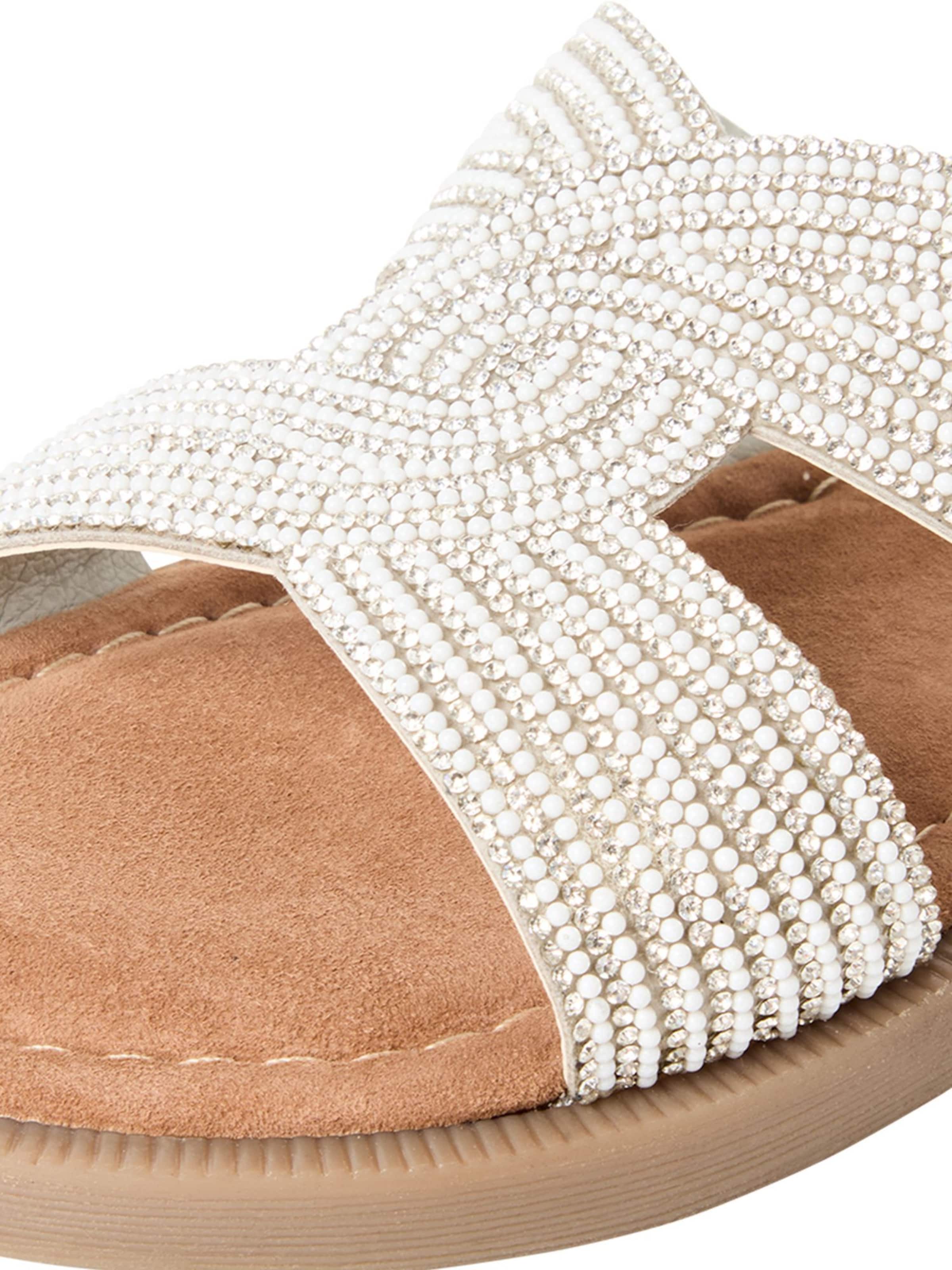 Mule Tamaris en blanc