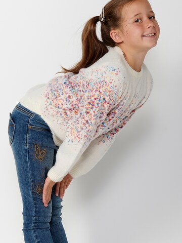 Pull-over KOROSHI en blanc