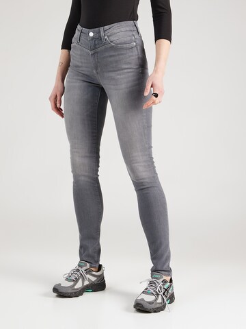 s.Oliver Skinny Jeans 'Izabell' in Grijs: voorkant