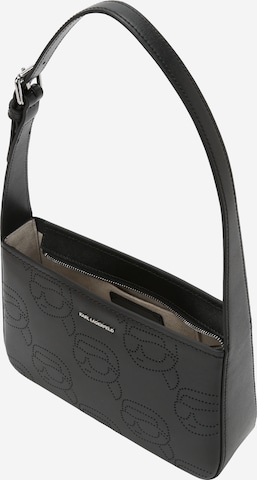 Karl Lagerfeld Schultertasche 'Ikonik 2.0' in Schwarz