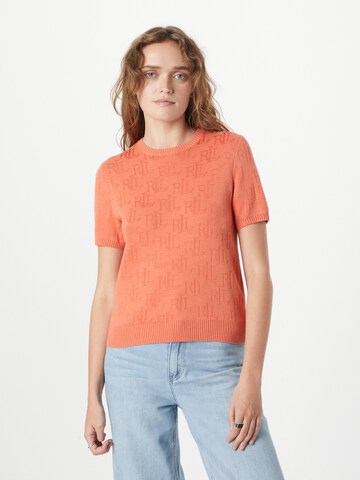 Lauren Ralph Lauren Sweter 'JAMYZAH' w kolorze pomarańczowy: przód