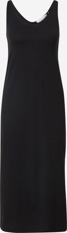 TOM TAILOR DENIMLjetna haljina - crna boja: prednji dio