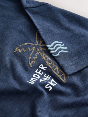 T-Shirt Next en bleu