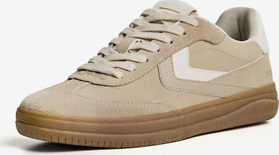 Bershka Matalavartiset tennarit 'ARENA' värissä ecru / hiekka, Tuotenäkymä