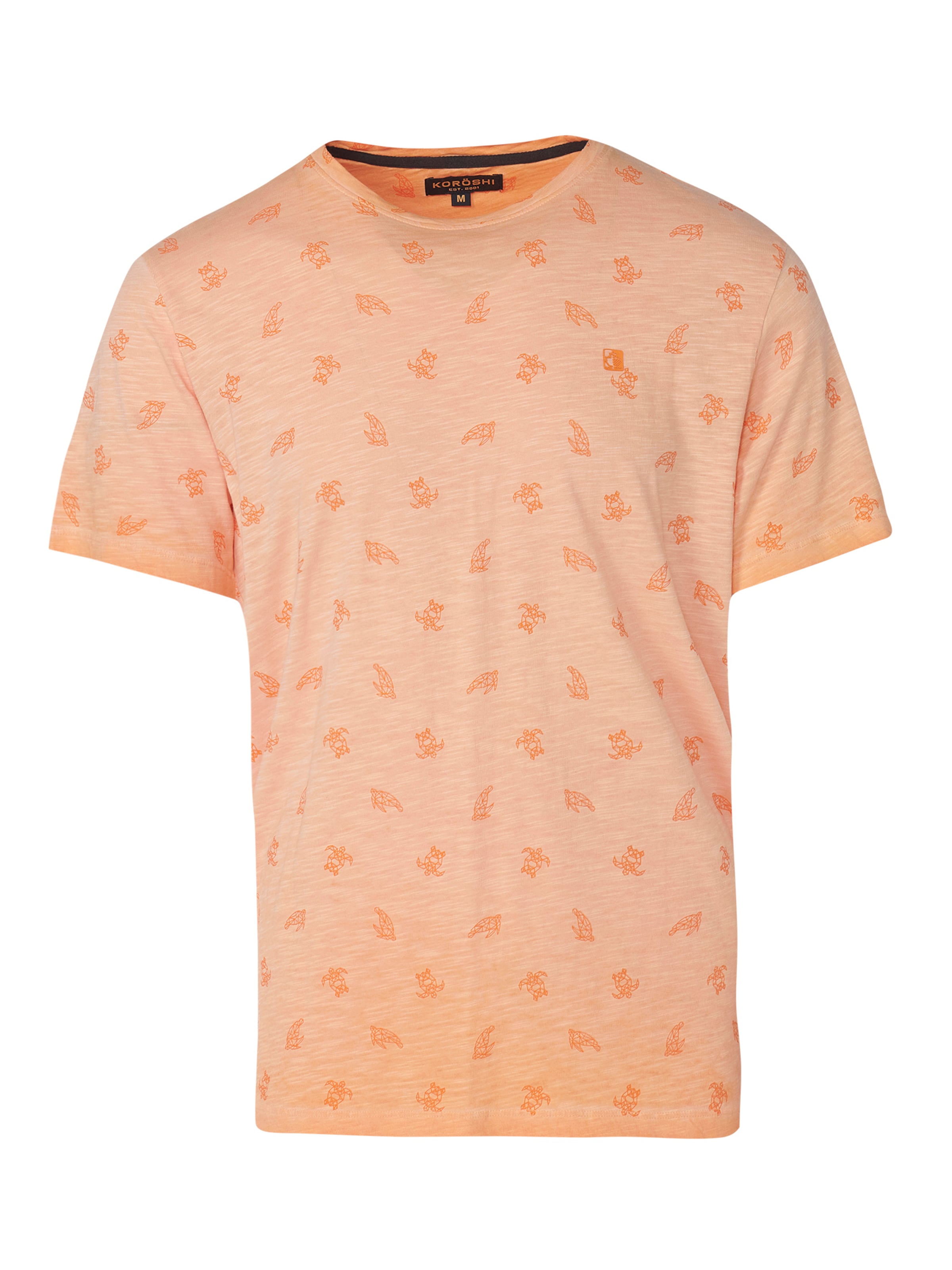 KOROSHI T-Shirt in Orange: Vorderseite
