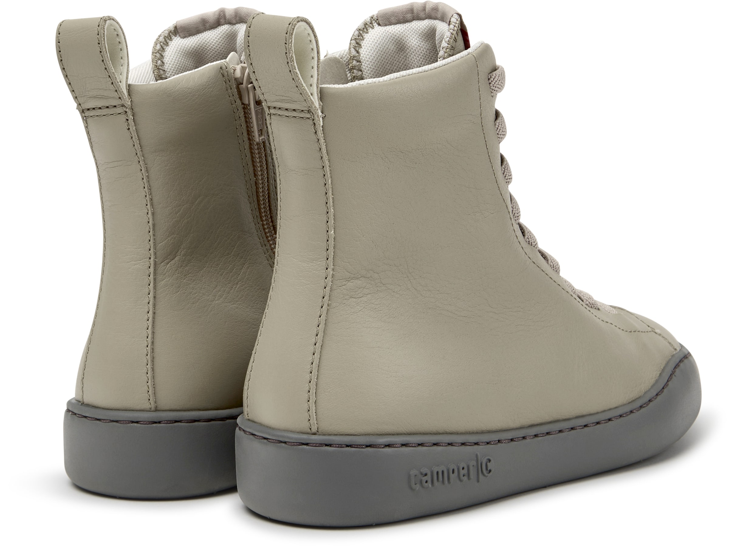 CAMPER Schnürstiefelette ' Peu Touring ' in Beige