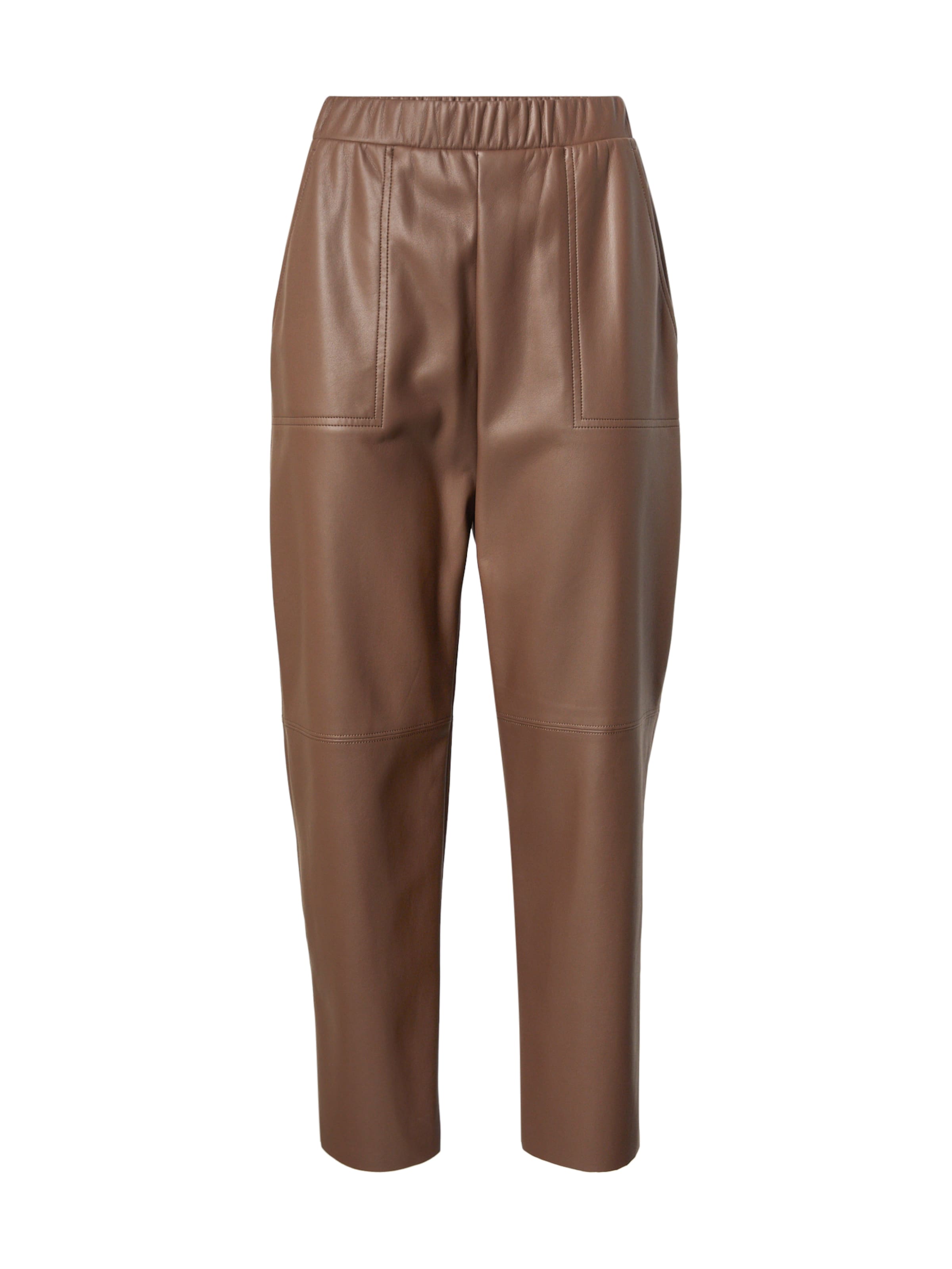 MAX&Co. - Regular Calças 'CREATIVO' em castanho: frente