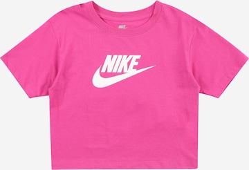 Nike Sportswear Koszulka w kolorze różowy: przód