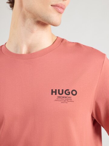 Maglietta 'Nesptee' di HUGO in rosso