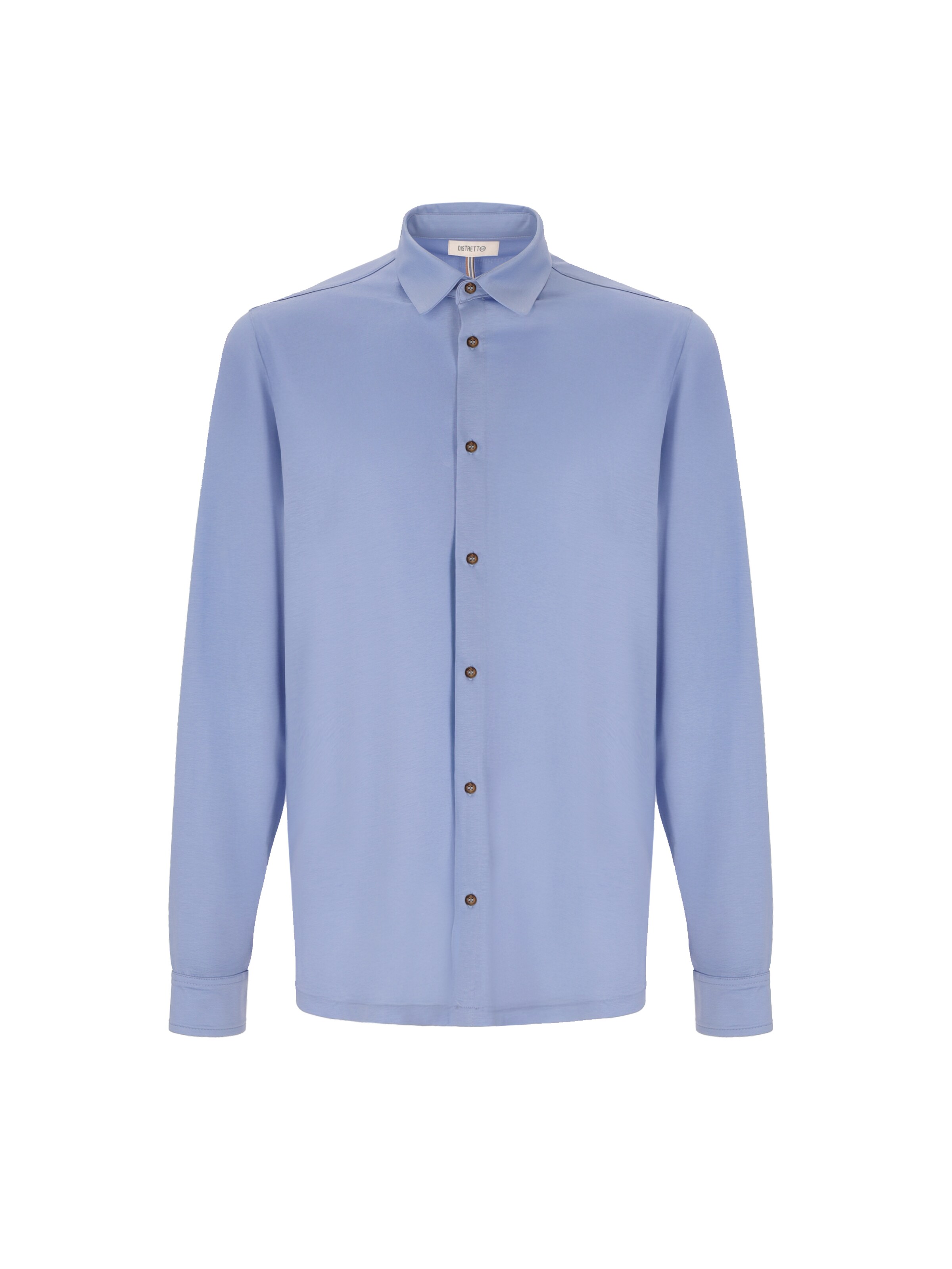 Distretto12 - Camisa 'Menta' en azul: frente